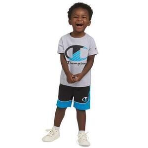 Champion Toddler Boys Logo Graphic T-Shirt & Shorts, 2 Piece Set